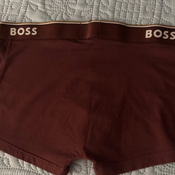 Boss Men's Boxer Briefs - dark blue, red, and brown - Picture 6 of 9